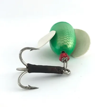 Luhr Jensen Spin-n-Glo Señuelo, Verde, 11g, Diseño alado, #8856