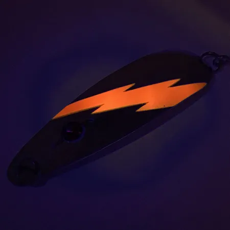 Red Eye Evil Eye UV Cucharilla, Níquel/Naranja/Red Eye, 9g, UV, #8872