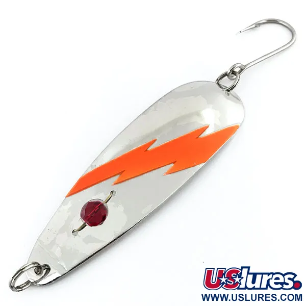 Red Eye Evil Eye UV Cucharilla, Níquel/Naranja/Red Eye, 9g, UV, #8872
