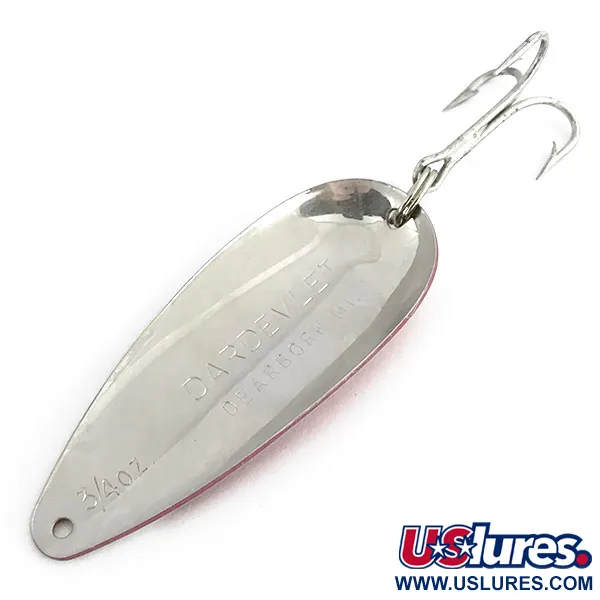 Cucharilla Dardevle Dardevlet, Rojo/Blanco/Níquel, 21g, USA, #8879