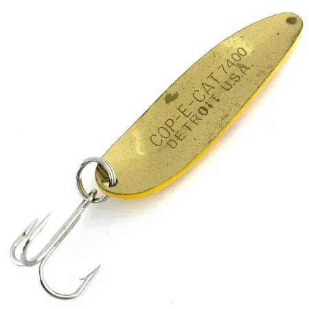 Dardevle Cop-E-Cat 7400 Cucharilla, Five of Diamonds, 19g, Oro, #8880