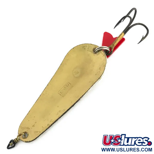 EGB Swiss made Cucharilla, Plata/Oro/Rojo/Marrón, 14g, Martillada, #8881