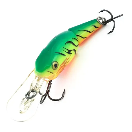 Rapala Shad Rap Jointed RS 04 Señuelo, Fire Tiger, 5g, Suspending, #8884