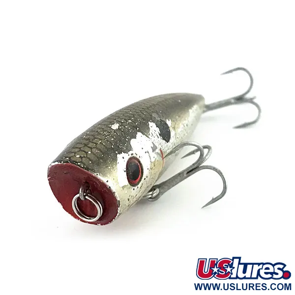 Bass Pro Shops XTS Speed Lures Popper, Plata, 7g, Topwater, #8885