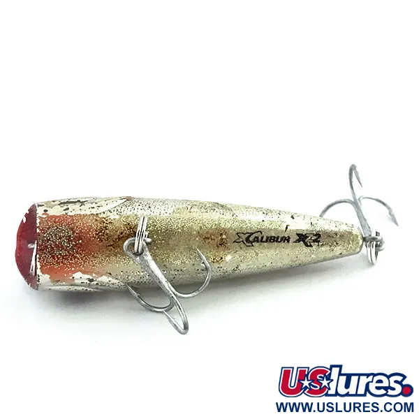 Bass Pro Shops XTS Speed Lures Popper, Plata, 7g, Topwater, #8885