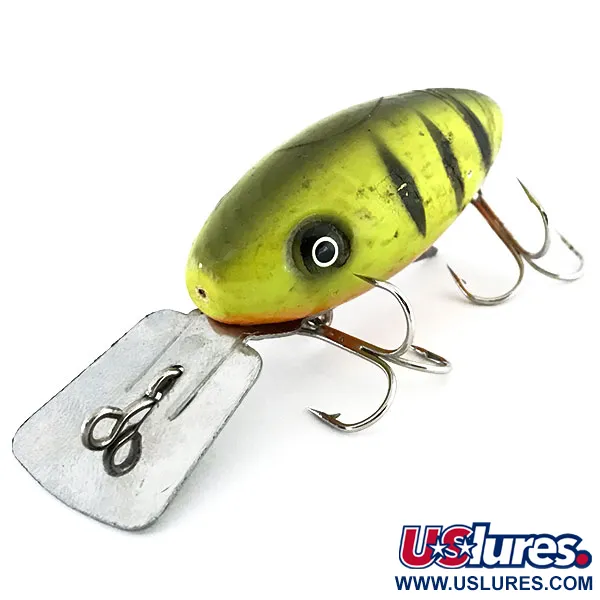 Strike King Water Scout Señuelo Madera, Tiger, 14g, Babero Metal, #8895