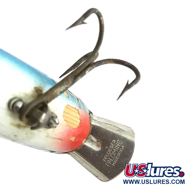 Pflueger Palomine, 12g Azul Claro, Señuelo Vintage #8898