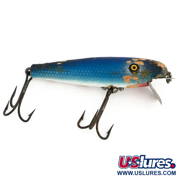 Pflueger Palomine, 12g Azul Claro, Señuelo Vintage #8898