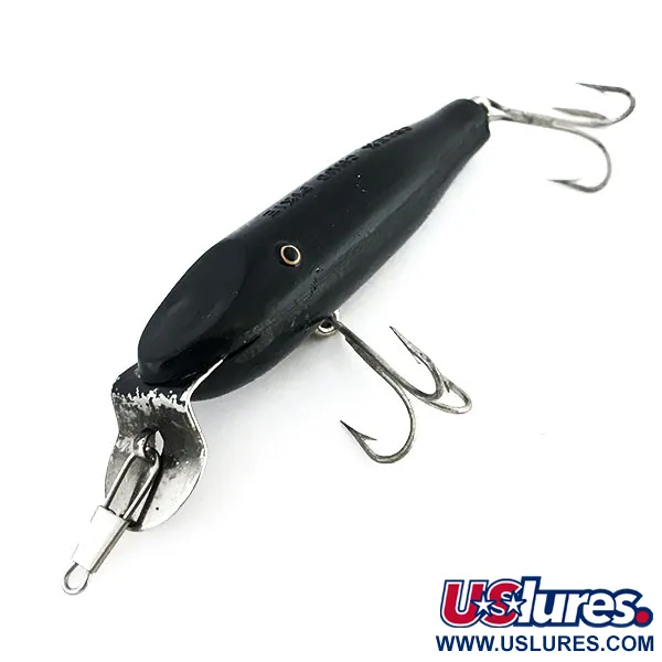 Creek Chub Spinning Pikie Señuelo, Negro, 6g, Vintage, #8899