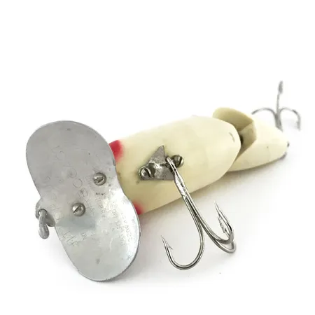 Fred Arbogast Jitterbug Señuelo Articulado, Rojo/Blanco, 14g, #8911