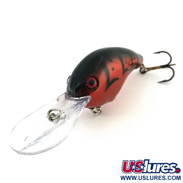 Strike King Pro Model 5XD Crankbait, Rojo/Negro, 18g, Sonajero, #8913