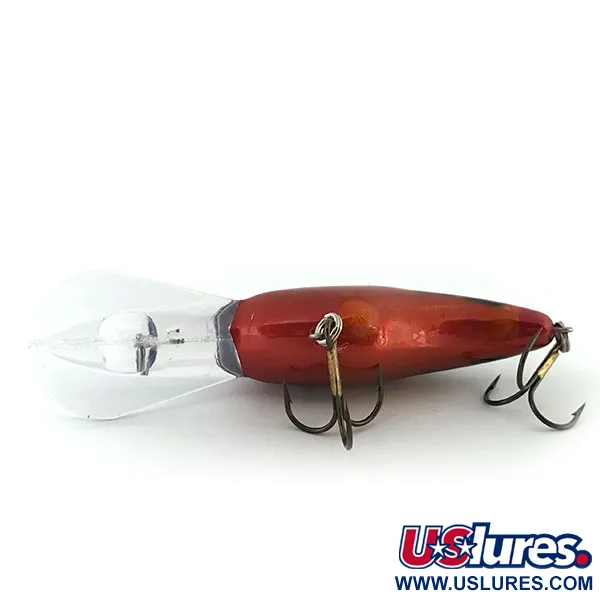 Strike King Pro Model 5XD Crankbait, Rojo/Negro, 18g, Sonajero, #8913