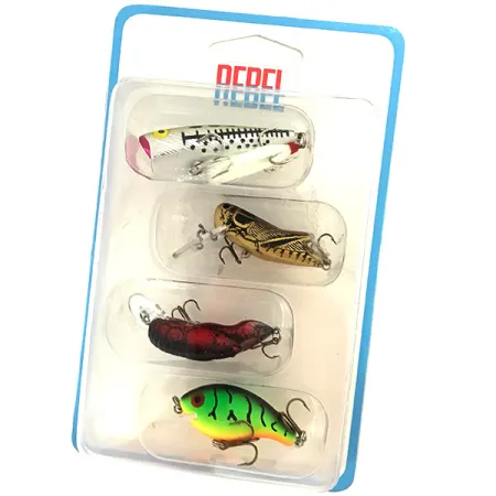 Rebel Ultralight Kit Set Señuelos, Varios, 4-5cm, Vintage, #8930