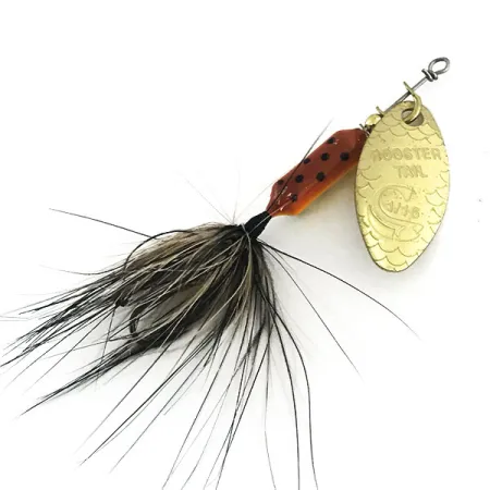Worden’s Original Rooster Tail Cucharilla, Gold/Trucha, 2,6g, #12586