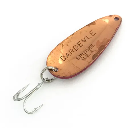 Eppinger Dardevle Midget Cucharilla, Rojo/Blanco/Cobre, 6g, Clásica, #8942