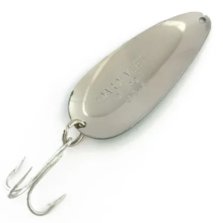 Dardevle Dardevlet Cucharilla, Verde/Blanco/Níquel, 21g, Vintage, #8956