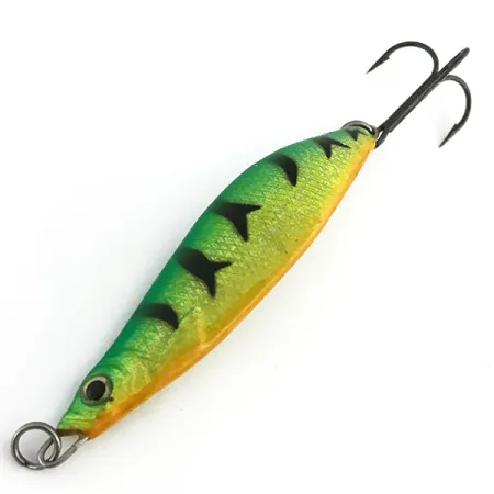 Luhr Jensen Quiver Cucharilla, Fire Tiger, 14g, fosforescente, #8960