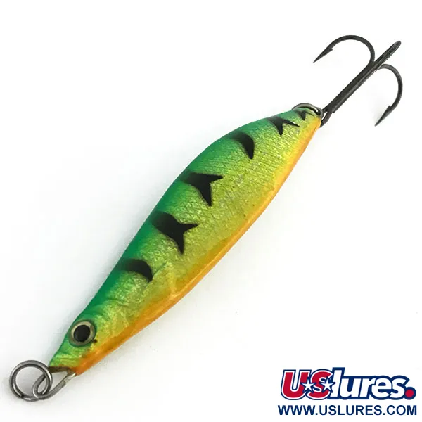 Luhr Jensen Quiver Cucharilla, Fire Tiger, 14g, fosforescente, #8960