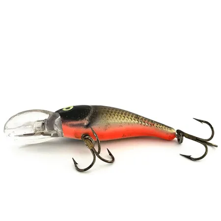 Mann's M35 Crankbait Profundidad, Negro Oro Naranja, 11g, Rattle, #8970