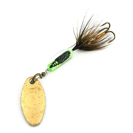 Worden’s Original Rooster Tail Giratoria, Gold, 3.6g, Plumas, #8972