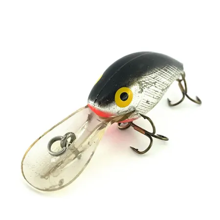 Rebel Deep Teeny R Crankbait, Plata, 7g, Profundidad, #8981