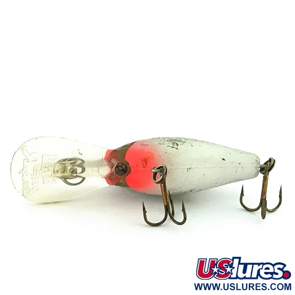 Rebel Deep Teeny R Crankbait, Plata, 7g, Profundidad, #8981