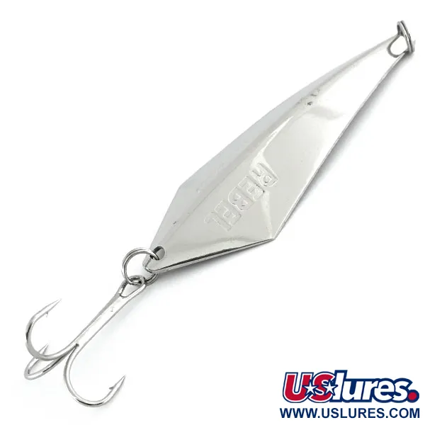Rebel Arrowhead Cucharilla, Plata, 17g, Diseño facetado, #8983
