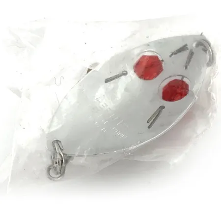 Herter's Glass eye spoon Cucharilla, Níquel/Rojo, 11g, Ojos vidrio, #8987