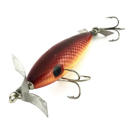 Luhr Jensen Wood Chopper Señuelo Superficie, Rojo/Blanco, 14g, #8992