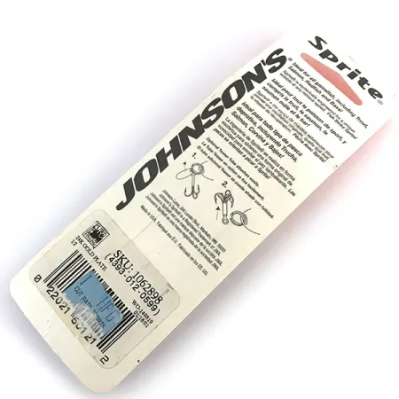 Johnson Sprite Gold Plated Cucharilla, Oro 24 quilates, 14g, #8995