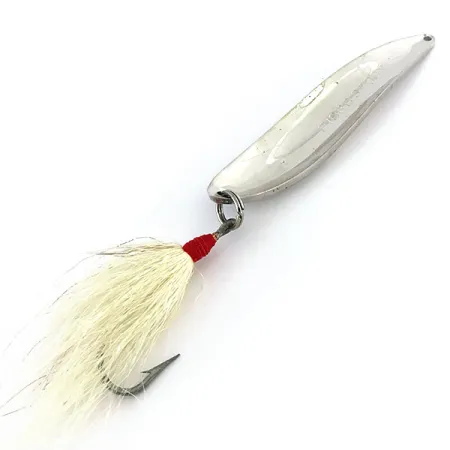 Acme Fiord Spoon Cucharilla, Cromo/Azul, 21g, Anzuelo Plumas, #9005