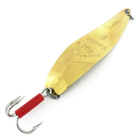 Mepps Syclops 3 Custom Cucharilla, Gold / Green / Red, 26g, #9009