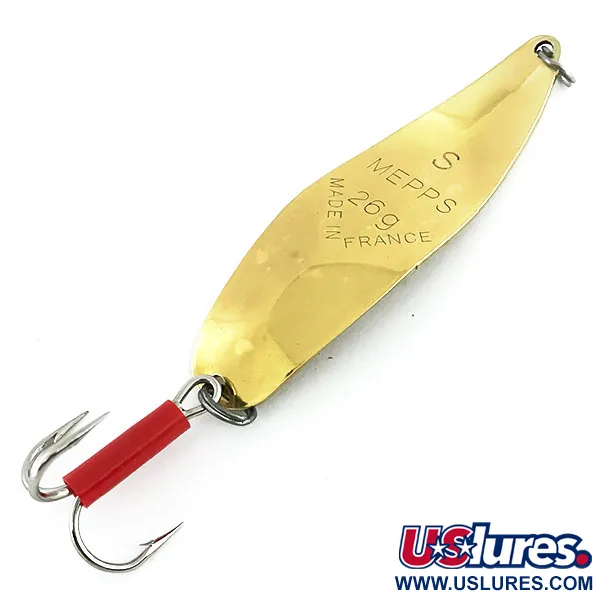 Mepps Syclops 3 Custom Cucharilla, Gold / Green / Red, 26g, #9009