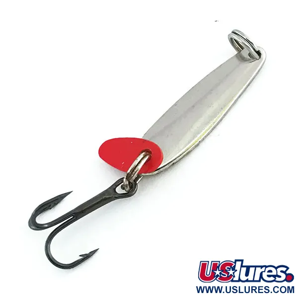 Bay de Noc Swedish Pimple UV Cucharilla, Níquel/Chartreuse, 2g, #9013