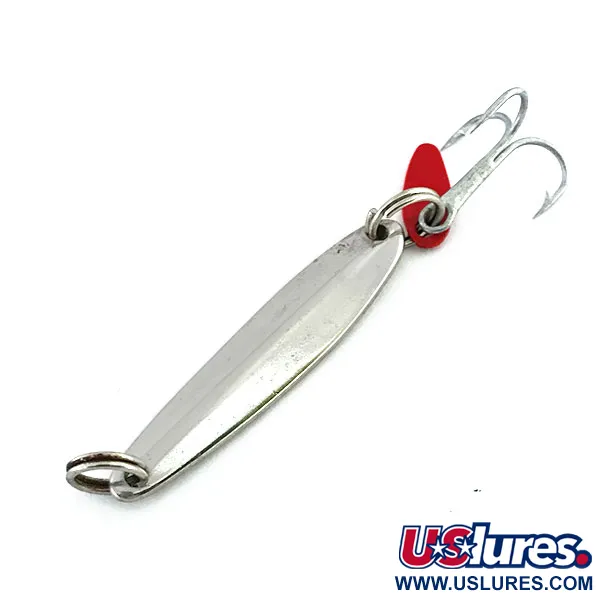 Bay de Noc Swedish pimple Jig vertical, Níquel/Rosa/Verde, 5g, #9015