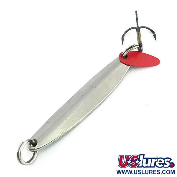 Bay de Noc Swedish Pimple Cucharilla, Níquel/Verde, 6g, #9016