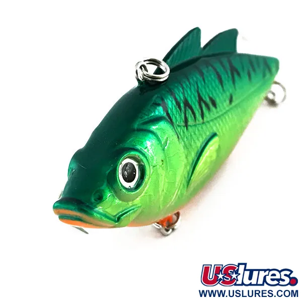 Matzuo Lipless Señuelo Vibrante, Green Tiger, 14g, Glow, #9020