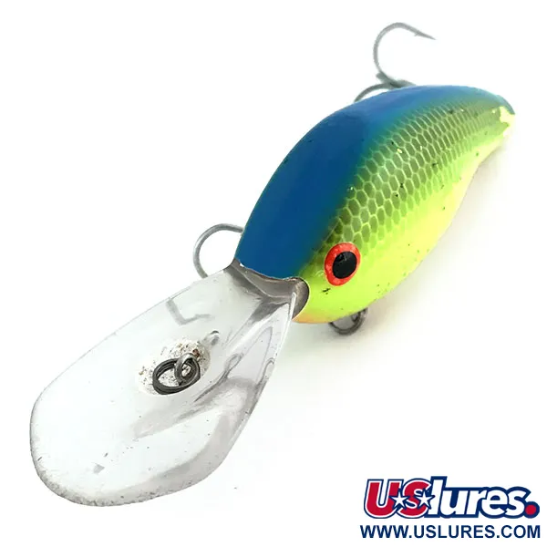 Bandit 700 UV Crankbait, Amarillo / Azul, 21g, Acción UV, #9021