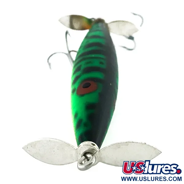 Heddon Dying Flutter Señuelo, Fire Tiger, 11g, Hélices, #9022