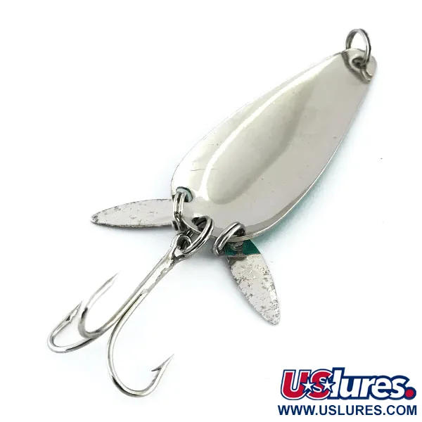 Marathon (with sonic blades) Cucharilla, Níquel / Verde, 12g, #9023