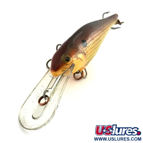 Rapala Shad Rap Deep Runner 07 Señuelo, Dorado, 8g, Balsa, #9033