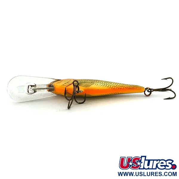 Rapala Shad Rap Deep Runner 07 Señuelo, Dorado, 8g, Balsa, #9033