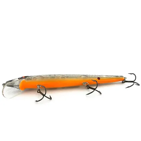 Smithwick Suspending Rattlin’ Rogue Jerkbait, Plata/Naranja, 10g, #9037