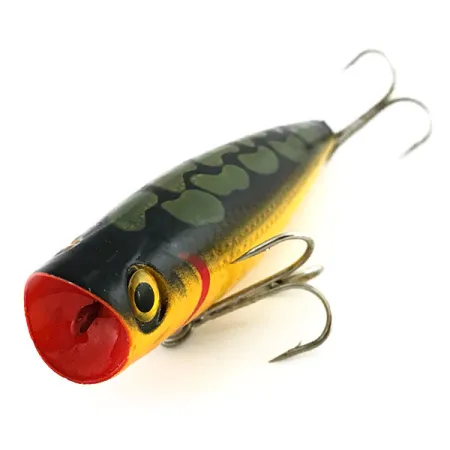 Bass Pro Shops XTS Popper, Amarillo/Verde, 10.5g, Sonajero, #9038