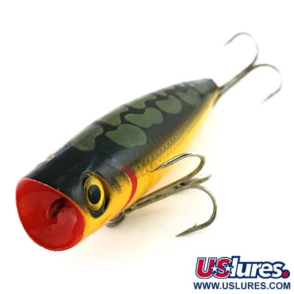 Bass Pro Shops XTS Popper, Amarillo/Verde, 10.5g, Sonajero, #9038