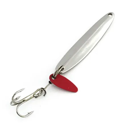 Bay de Noc Swedish Pimple UV Cucharilla, Níquel / Naranja, 6g, #9051