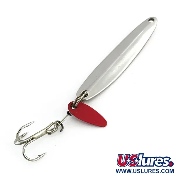 Bay de Noc Swedish Pimple UV Cucharilla, Níquel / Naranja, 6g, #9051