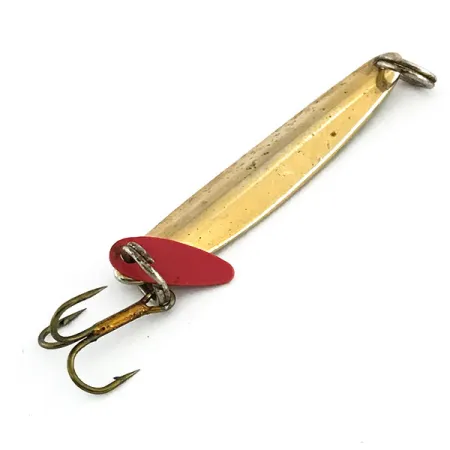 Bay de Noc Swedish Pimple Cucharilla, Oro / Verde, 6g, Fluorescente, #9052