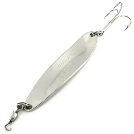 Luhr Jensen Krocodile Die #4 Cucharilla, Níquel / Rosa, 14g, Lance, #9056