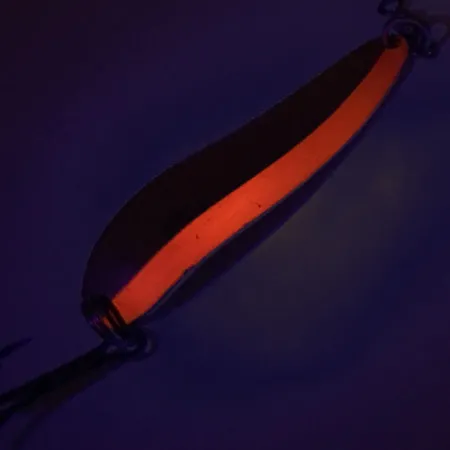 Luhr Jensen Krocodile Die #4 UV Cucharilla, Cobre/Naranja, 14g, UV, #9057